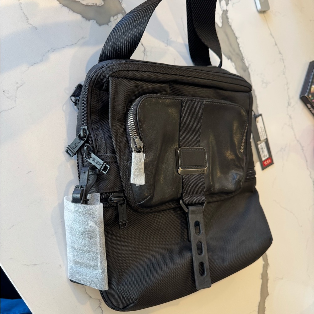 Tumi Alpha Bravo Arnold Zip Flap Bag - Picture 9 of 16